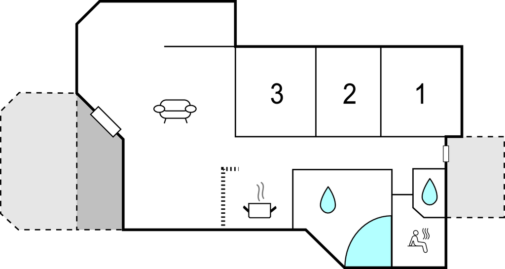 Feriehuse - Houvig Strand , Danmark - A4480 