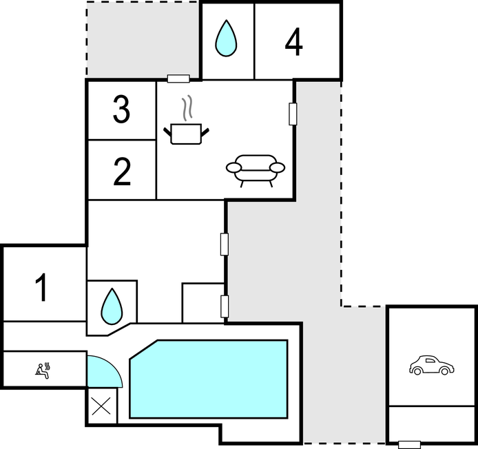 Ferienhaus Klitten