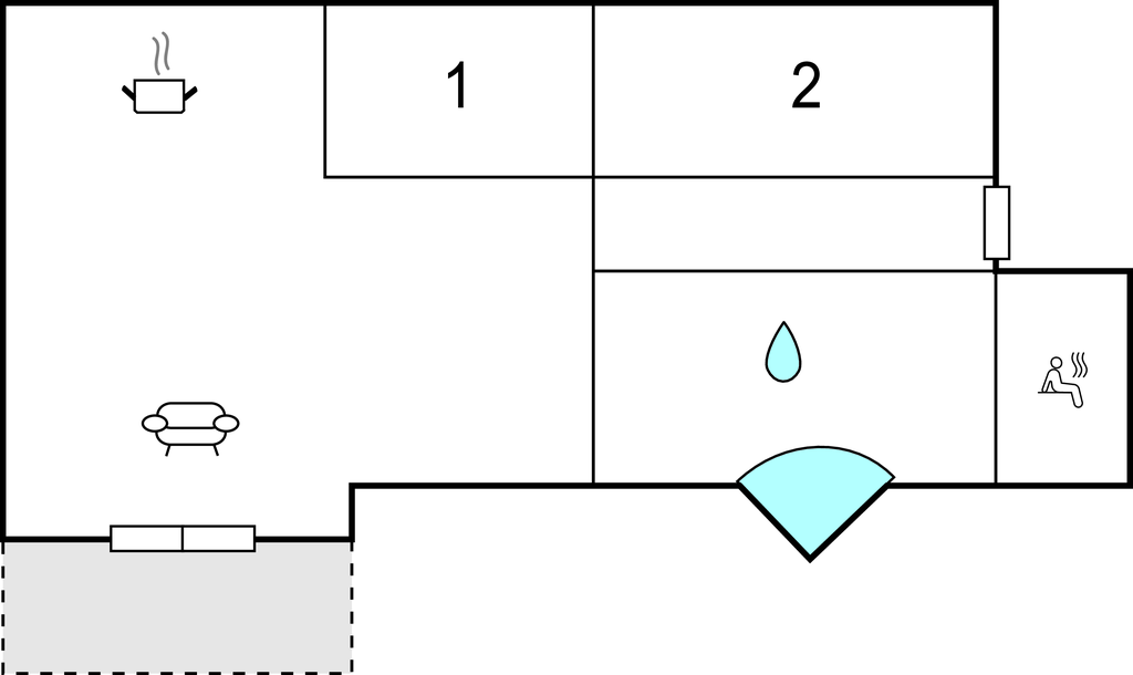 Semesterhus - Søndervig/Lodbjerg Hede , Danmark - A4773 