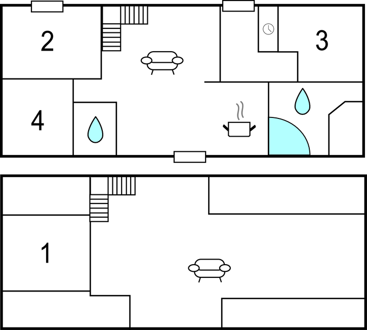 Ferienhaus - Vejlby Klit Strand , Dänemark - A5108 