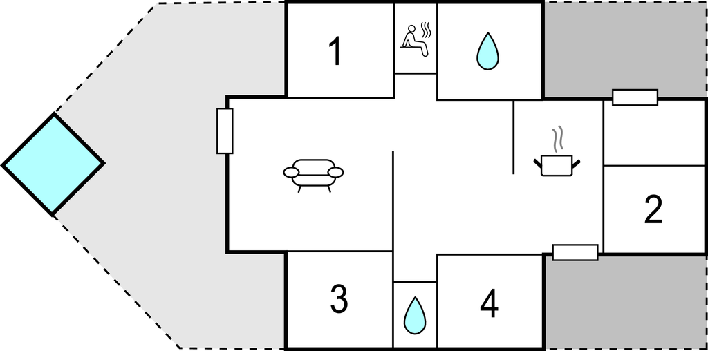 Ferienhaus - Vejlby Klit , Dänemark - A5200 