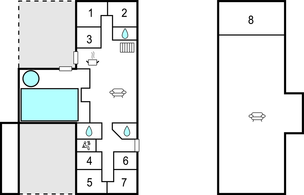 Ferienhaus - Vejlby Klit , Dänemark - A5214 