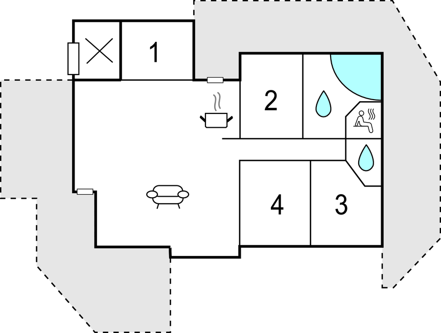 Feriehuse - Vrist Strand , Danmark - A5383 