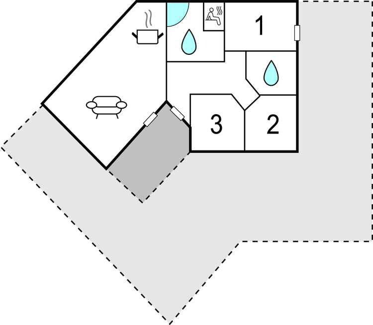 Semesterhus - Agger Strand , Danmark - A6083 