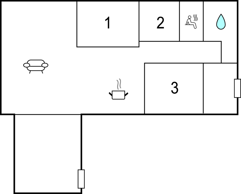 Semesterhus - Vorupør Strand , Danmark - A6009 