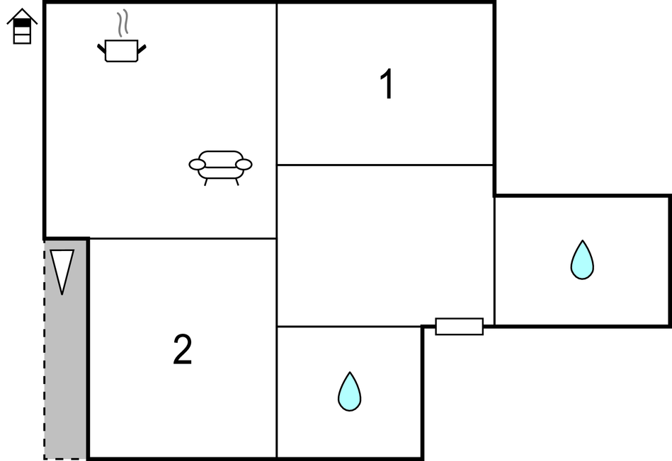 Квартира gemuetliche Ferienwohnung
