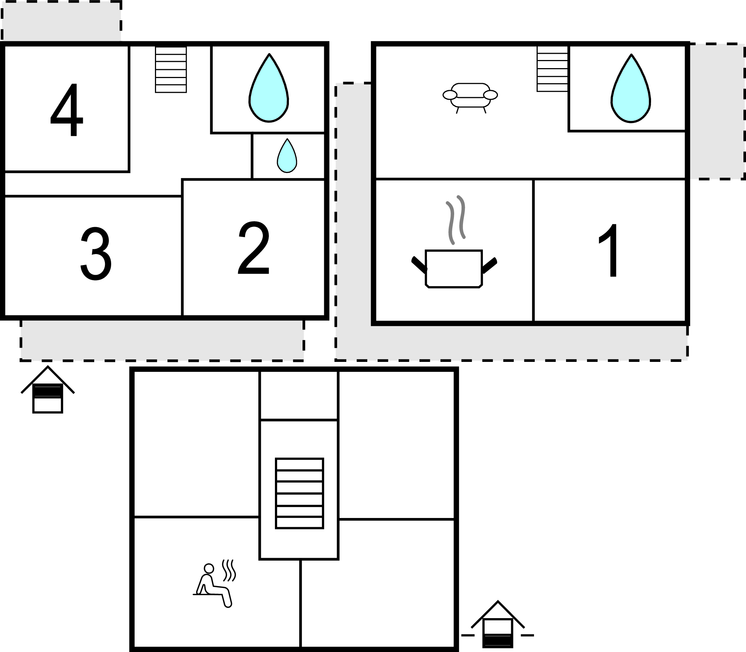 Ferienhaus Ferienhaus mit eigener Sauna