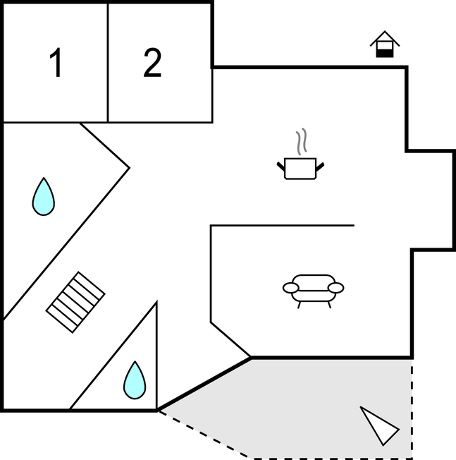 Appartement helle Ferienwohnung in Elmen