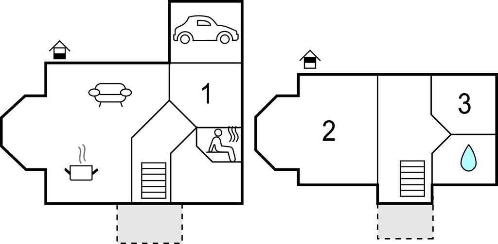 Feriehuse - Klitmøller Strand , Danmark - B02101 