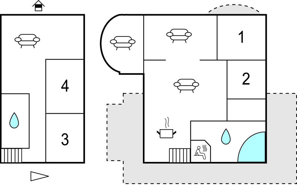Feriehuse - Vorupør , Danmark - B10252 