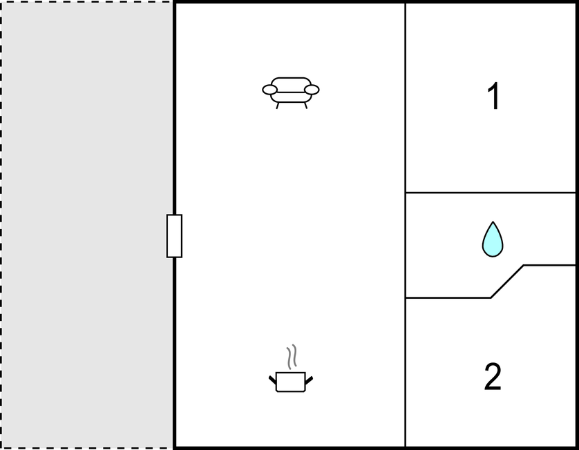 Feriehuse - Skærbæk , Danmark - B1018 