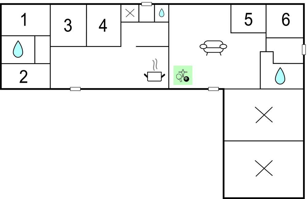Ferienhaus - Højer , Dänemark - B1040 