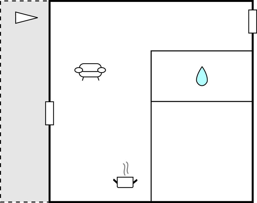 Lejlighed - Løgumkloster , Danmark - B1135 