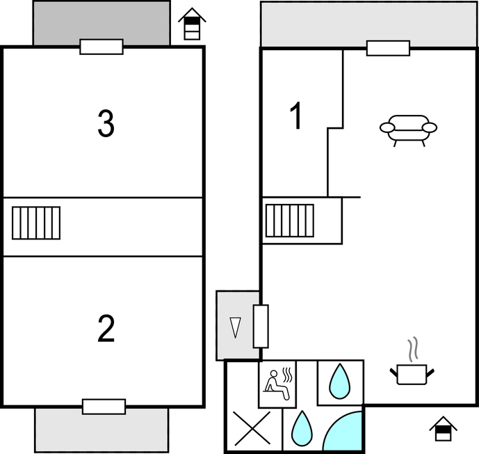 Ferienhaus - Vorupør , Dänemark - B14243 