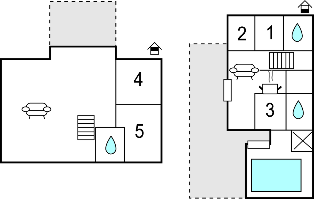 Semesterhus - Vorupør , Danmark - B15019 