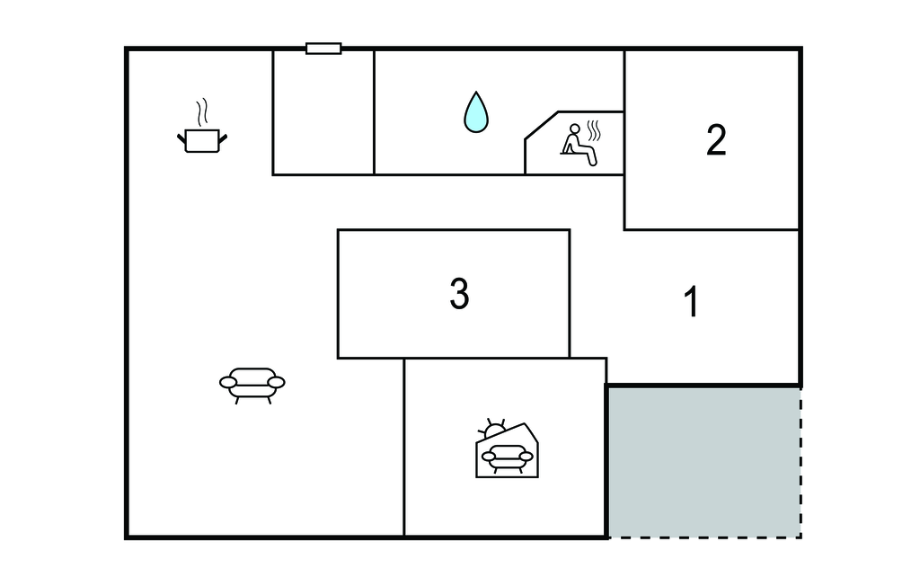Ferienhaus - Vorupør , Dänemark - B18012 
