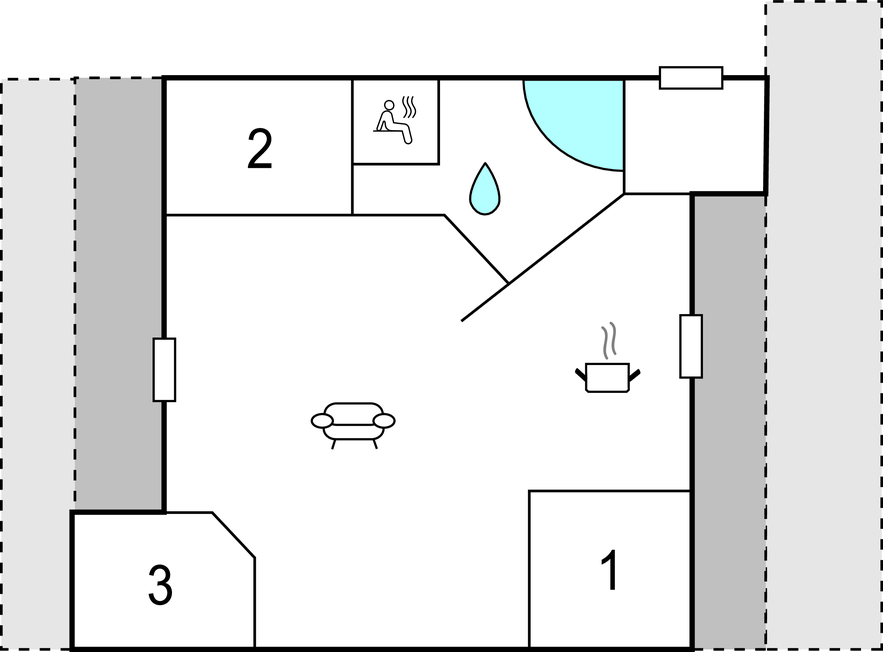 Feriehuse - Hovborg , Danmark - B3017 