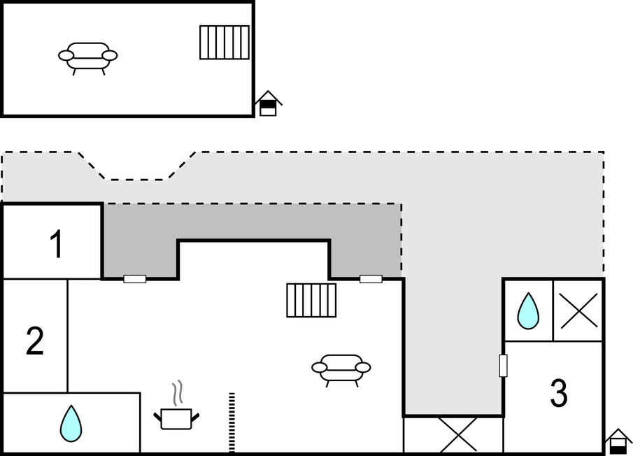 Feriehuse - Hovborg , Danmark - B3038 