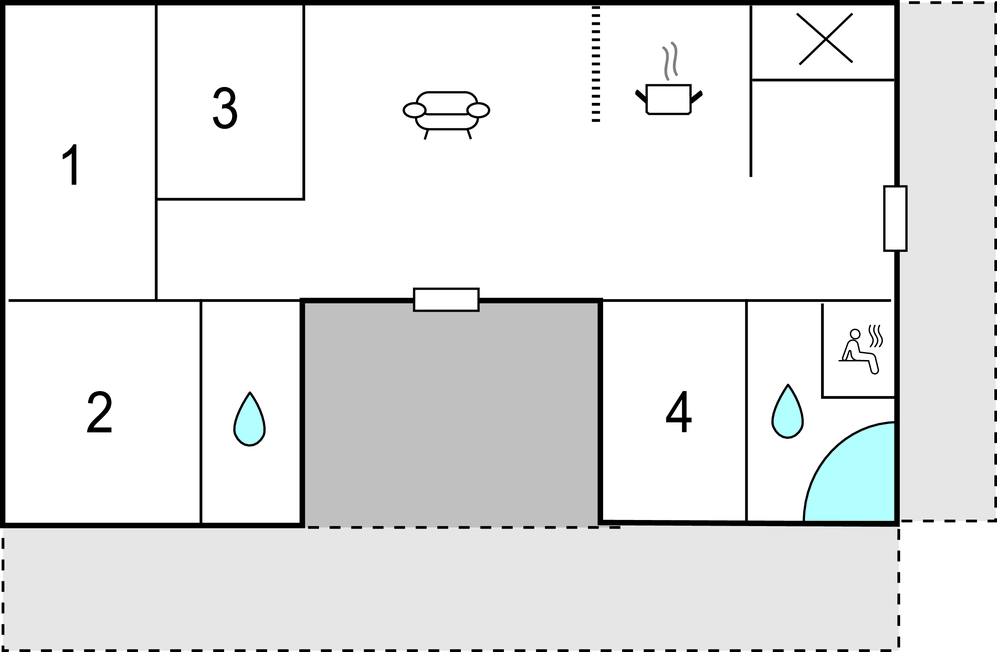 Semesterhus - Skaven Strand , Danmark - B3047 