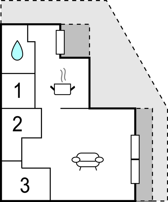 Semesterhus - Jegum Ferieland , Danmark - B3231 