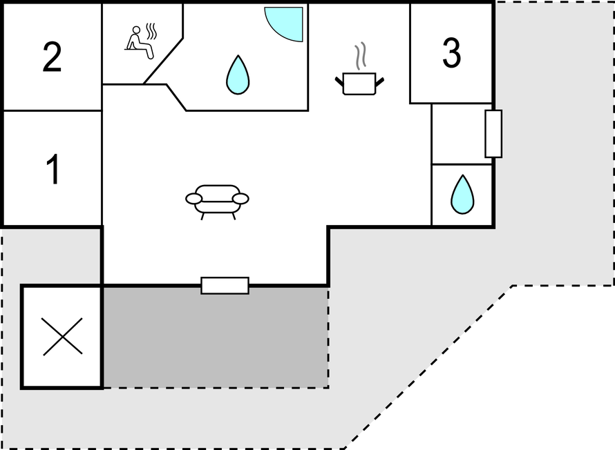 Ferienhaus - Bork Havn , Dänemark - B3372 