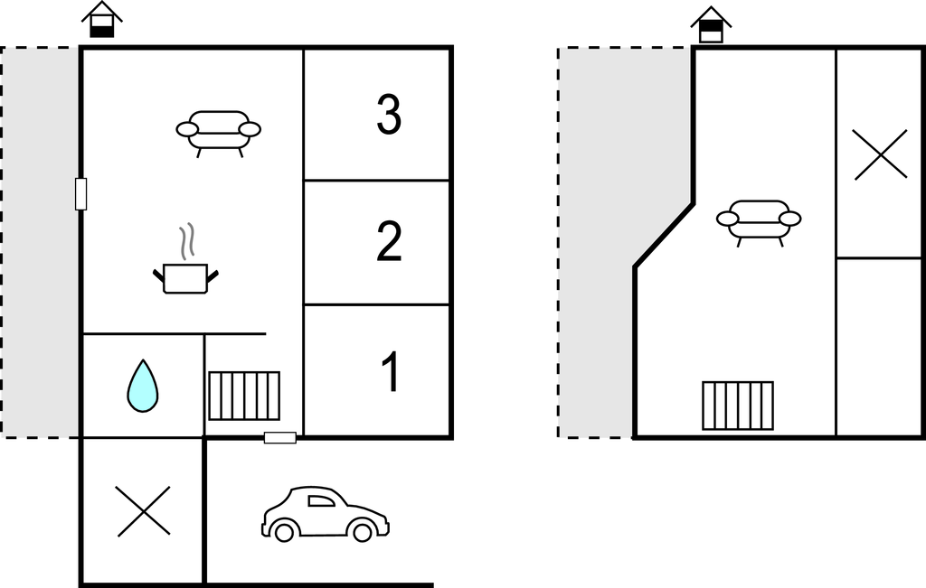 Ferienhaus - Bork Havn , Dänemark - B3417 