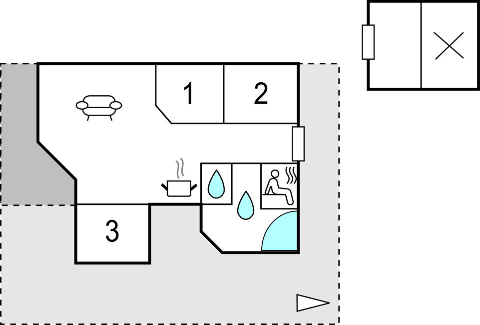 Ferienhaus - Helligsø Strand , Dänemark - B40205 