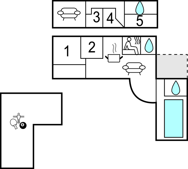 Feriehuse - Agger , Danmark - B40320 