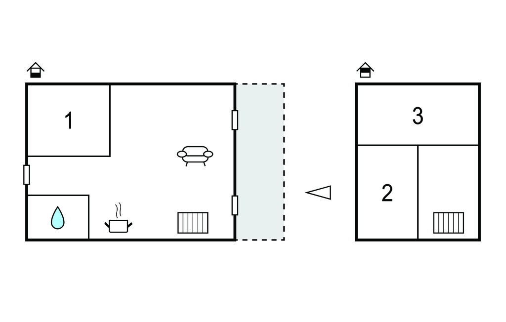 Feriehuse - Agger Strand , Danmark - B40059 