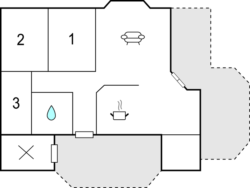 Ferienhaus - Handbjerg Strand , Dänemark - B5013 