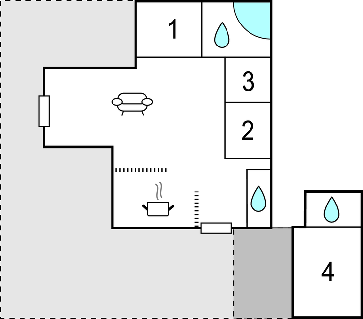 Feriehus - Ejsingholm , Danmark - B51224 