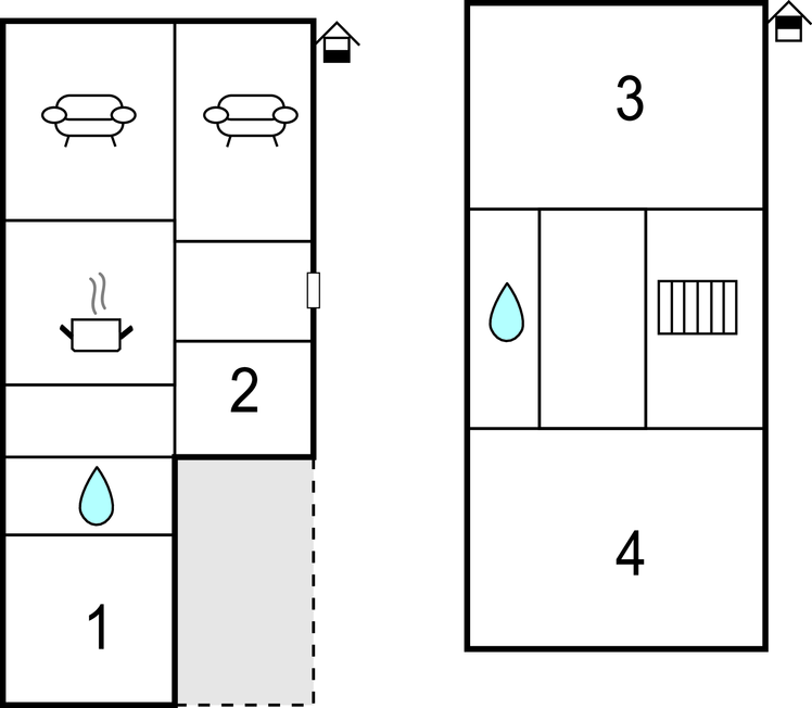 Feriehuse - Venø Strand , Danmark - B5117 
