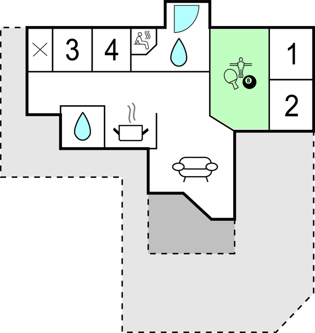 Semesterhus - Livbjerggård Strand , Danmark - B5141 