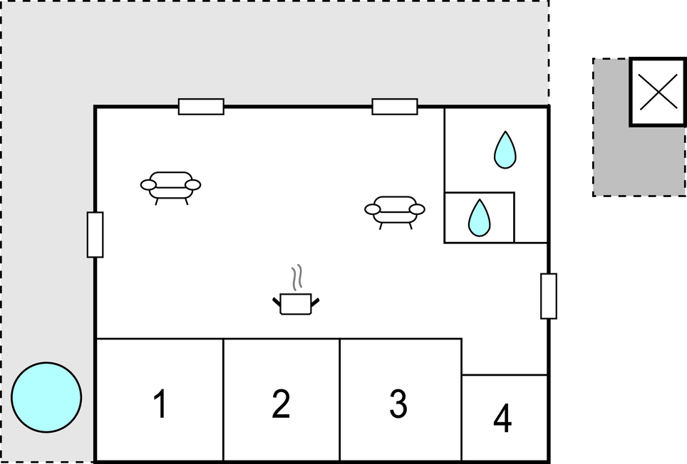 Ferienhaus - Livbjerggård Strand , Dänemark - B51257 