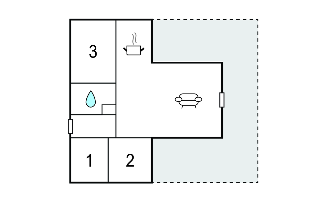 Ferienhaus - Helligsø Drag , Dänemark - B52033 