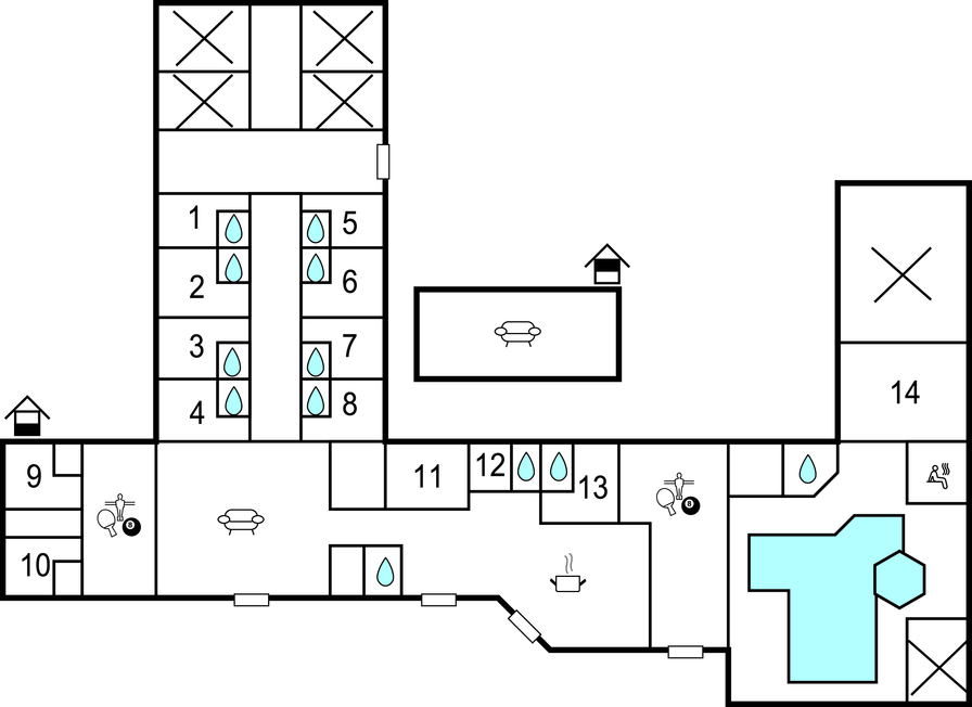 Feriehuse - Vesløs , Danmark - B6003 