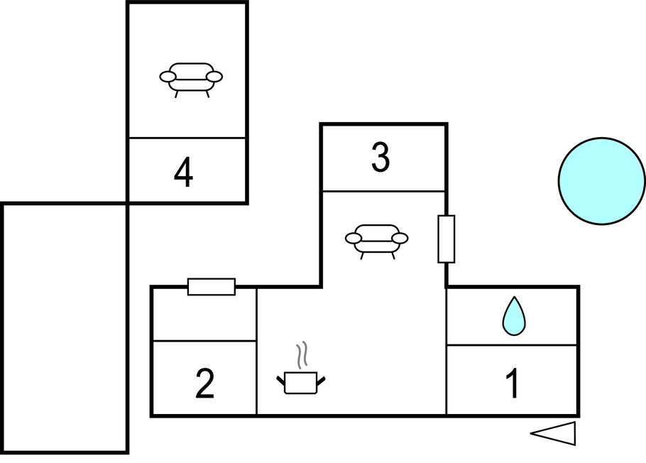 Ferienhaus - Helligsø Strand , Dänemark - B6208 