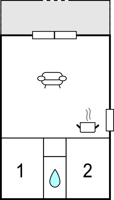 Ferienhaus - Helligsø Drag Strand , Dänemark - B6250 