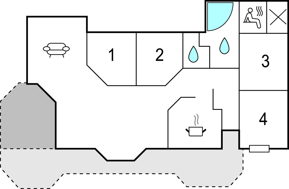 Feriehuse - Thorup Strand , Danmark - B70039 