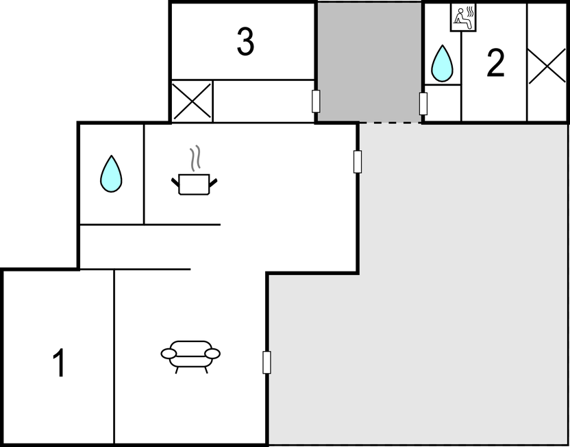 Ferienhaus - Kollerup , Dänemark - B70066 