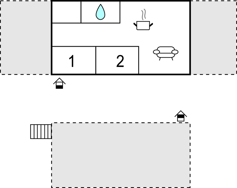 Husbåt/Hus på vatten - Kinrooij , Belgien - BLI040 