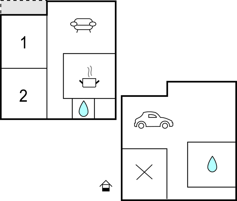 Ferienhaus - Robertville , Belgien - BLU002 