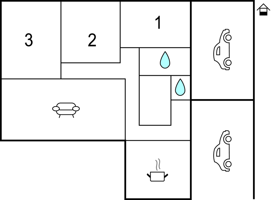 Feriehus - Stoumont , Belgia - BLU029 
