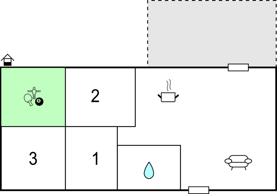 Ferienhaus - Somme-Leuze , Belgien - BNA035 