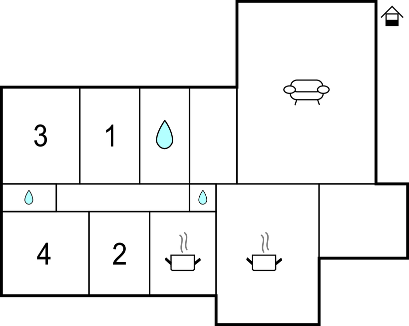 Feriehuse - Ruiselede , Belgien - BVA005 