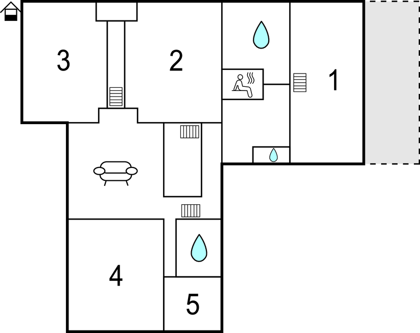 Feriehus - Poperinge , Belgia - BVA157 
