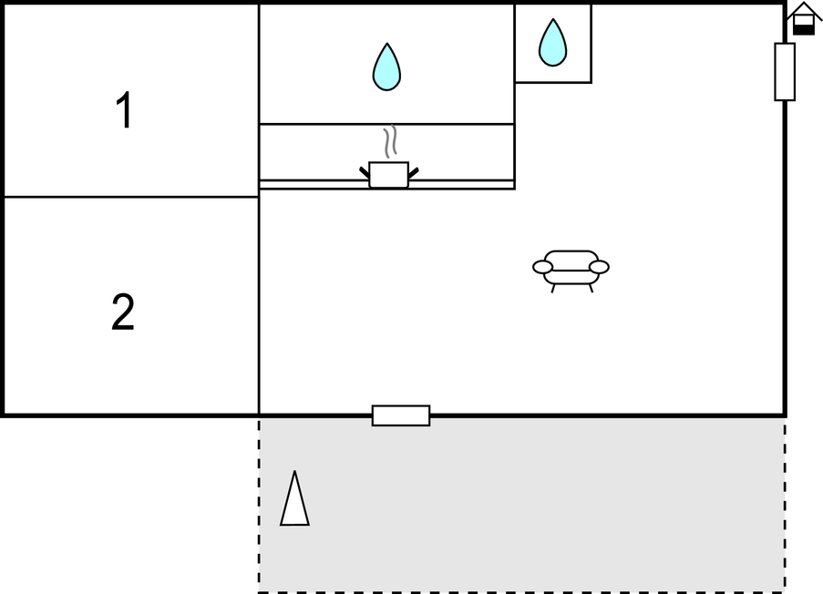 Ferienhaus - Bredene , Belgien - BVA309 