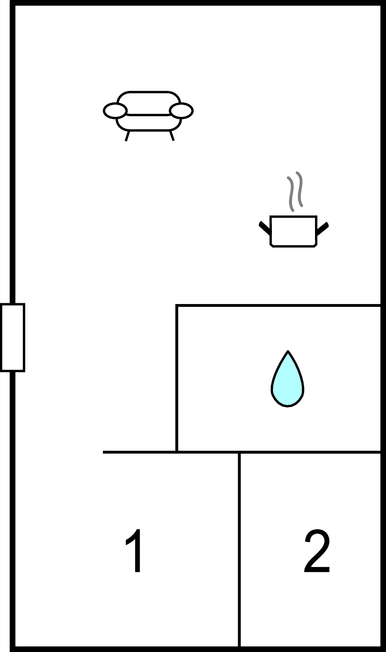 Ferienwohnung Residentie Zeezicht, Ref 104