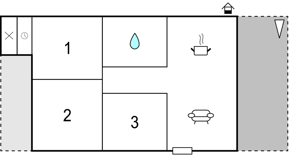 Feriehuse - Ringkøbing , Danmark - C02676 