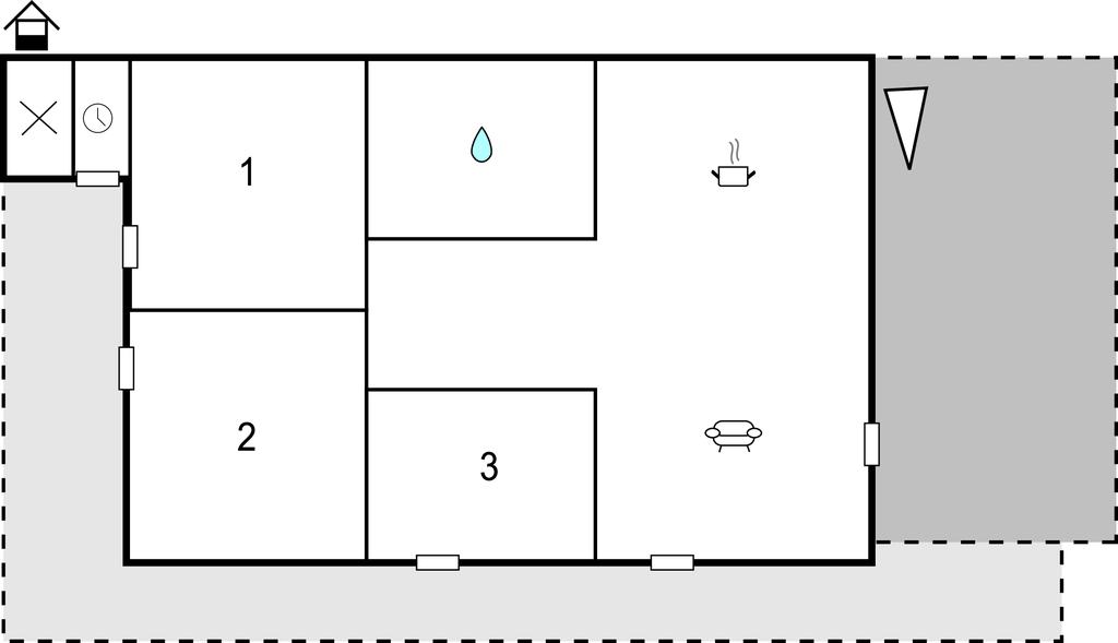 Feriehus - Ringkøbing , Danmark - C02133 